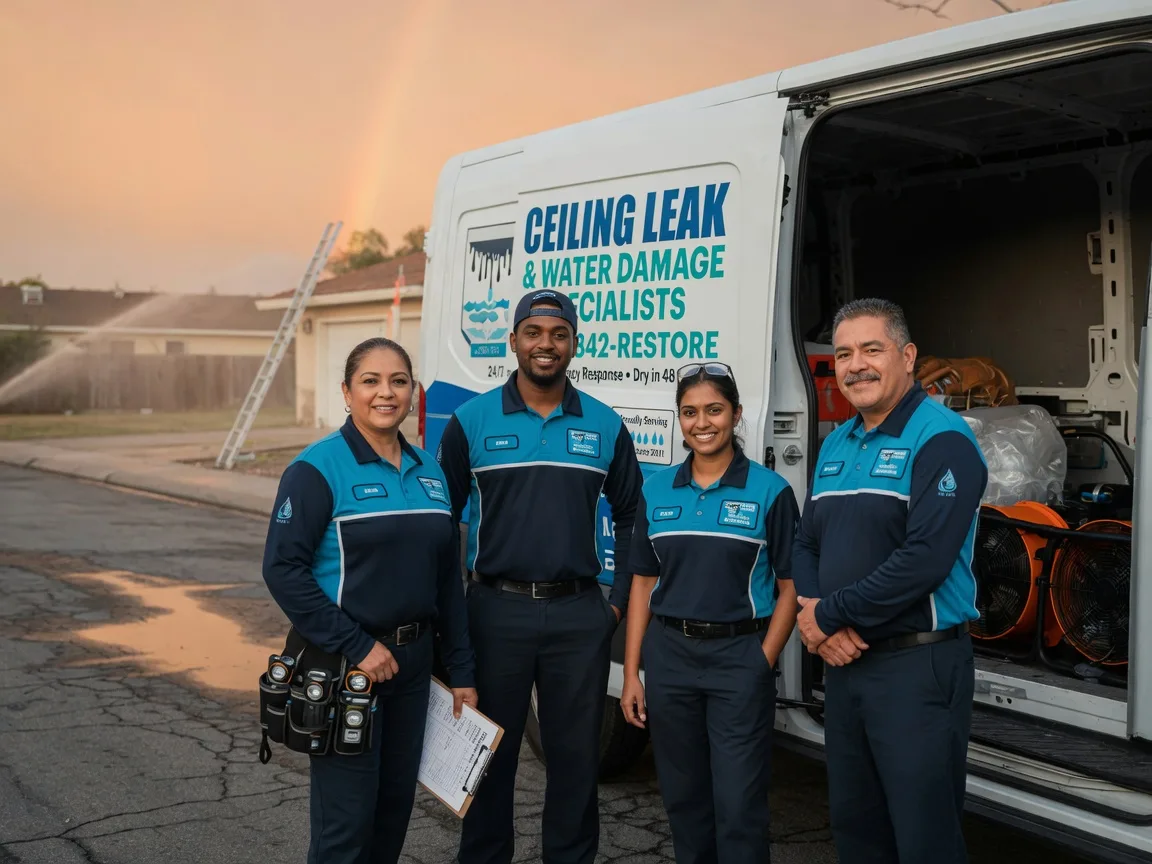 Ceiling Leak Cleanup company in New Lebanon, OH