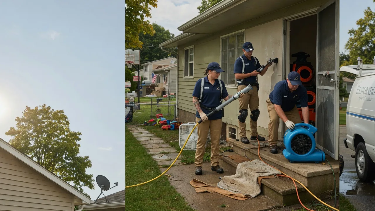 Crawl Space Water Removal in New Lebanon, OH near me